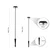 BB Link HILITE 5743-400 LED svetiljka stubna, 6W, 3000K IP54, Siva-antracit