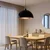 Brilagi - LED luster na sajli METALO 1xE27/40W/230V prečnik 60 cm crna/bakarna
