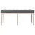 Vidaxl Klop temno siva 110x40x49 cm blago
