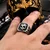 Prstan Biker Mysterious Skull - SS8-740R