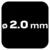 shumee Kovinski svedri HSS-Co 2,0 mm, 5 kosov.