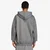 Mikina adidas Ess Loose Hd Grey Four Mel M
