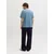 Jack & Jones Majica Oragnic Basic 12156101 Modra Regular Fit