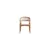 Hanah Home Trpezarijski sto i stolice Vegas, 100x100x75 cm, 4 stolice, Smeđi