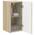 TV zidni ormar 2 pcs Sonoma 30 x 31 x 60 cm Konstruirano drvo