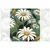 Samolepilna tapeta retro marjetice z listi - 245x270