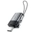 USB-A v USB-C OTG adapter Acefast J7 10Gbps, hitro polnjenje - metal gray