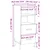 Komoda crna 34,5 x 34 x 90 cm od konstruiranog drva
