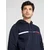 TOMMY HILFIGER Majica  mornarska / rdeča / bela