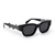 Palm Angels Unisex naočare za sunce Posey, Crne