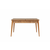 HANAH HOME Vina Atlantic Pine Cream set : sto, stolice i klupa