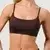 GymBeam NEO Seamless Sports Bra Mocha