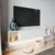 Hanah Home TV komoda Twist LED, 160 cm, bela