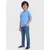 Calvin Klein Jeans Majica Inst Logo LV1CKSJA29 Modra Regular Fit