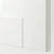 PAX / GULLABERG Kombinacija garderobera, bela/bela, 150x60x236 cm