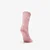 Nogavice Footshop Basic Crew Socks 3-Pack Navy/ Acru/ Pink 39-42