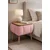Hanah Home noćni ormarić Lina, roze