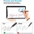 Olovka za touch screen 708 2u1 univerzalna bela