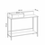 HANAH HOME Polica Alix Sapphire Oak