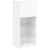 TV ormarići s LED svjetlima 2 kom bijeli 40,5x30x90 cm