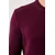 Tommy Jeans Pulover DM0DM21787 Bordo rdeča Slim Fit