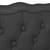 Chesterfield klupa Crna 119,5 x 64,5 x 75 cm Lažna koža