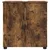 Kupaonski ormar s pohranom Dimljeni hrast 61 x 35 x 64 cm