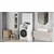 Skye Decor Ormarić za veš mašinu, Beli