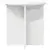 Stalak za biljke 2 pcs Bijela O40 x 40 cm Konstruirano drvo