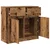 Komoda s ladicama staro drvo 80x34x76 cm konstruirano drvo