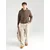 LEVIS  Majica THE AUTHENTIC rjava