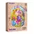 Puzzler Lesene barvne uganke - Pogumni vitez