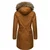 Ragwear Zimska jakna Tawny bež/rjava