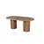 Hanah Home Trpezarijski sto i stolice Riva Masa T, 170x90x75 cm, 4 stolice Table, Smeđi