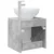 Umivaonik s policom Betonska siva 49,5 x 44,5 x 65 cm