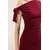Trendyol Milla Ženska haljina Twoss24El00563, Bordo