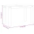 Blagovaonski stol PANAMA 112 x 60 x 75 cm od masivne borovine