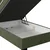 Box Krevet Maya C 120/200 cm , maslinasto zelena