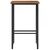 vidaXL Barski stol Star les 40 x 32 x 64 cm Inženirski les