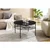 Livetastic Klubska Miza Marble, Črna, O 81cm