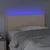 LED uzglavlje boja cappuccina 80 x 5 x 78/88 cm od umjetne kože