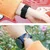 BStrap Elastic Nylon pašček za Garmin Venu 2 Plus, cold blue