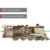 WOODEN CITY 3D sestavljanka Express s progami 400 kosov