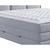 MID.YOU POSTELJA BOXSPRING 140 cm  x 200 cm , tekstil siva
