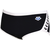 Arena icons swim low waist short solid black/white l - uk36
