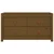 Vidaxl TV omarica medeno rjava 100x40x54 cm trdna borovina