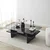 Hanah Home Klub sto Saga Rectangle, 105x35x65 cm, Crni