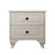 Hanah Home Noćni stočić Rb-058, 45x45x40 cm, Beli