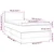 Vidaxl Box spring postelja z vzmetnico črna 90x200 cm blago