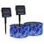 Solarna vilinska svjetla 2 kom 2 x 200 LED plava